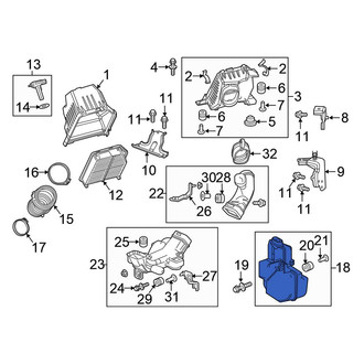 Honda OE - Engine Air Intake Resonator