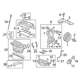 Honda OE - Engine / Transaxle - Engine Parts