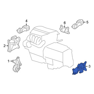 Honda OE - Automatic Transmission Mount