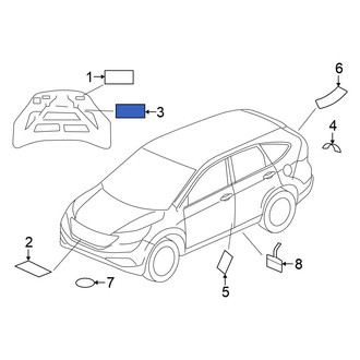 Honda OE - Engine Decal