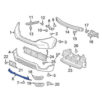 Honda OE - Front Spoiler