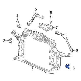 Honda OE - Left Air Bag Impact Sensor Bracket