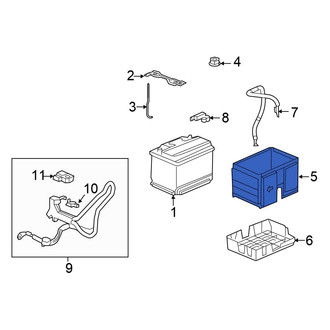 Honda OE - Battery Cover