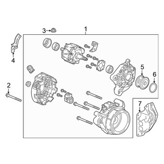 Honda OE - Electrical - Alternator (2.4L)