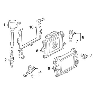 Honda OE - Electrical - Ignition System (Hybrid EX / Hybrid EX-L / Hybrid LX / Hybrid Touring)