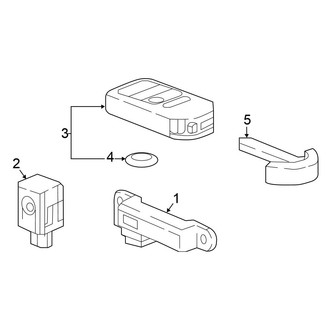 Honda OE - Electrical - Keyless Entry Components