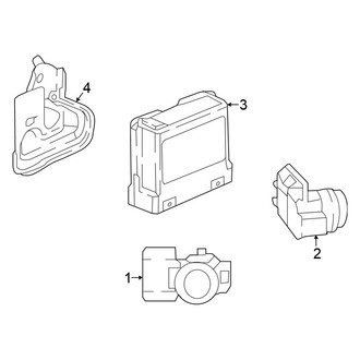 Honda OE - Electrical Components (Park Assistant), (Hybrid Touring)