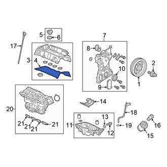 Honda OE - Engine Valve Cover Gasket