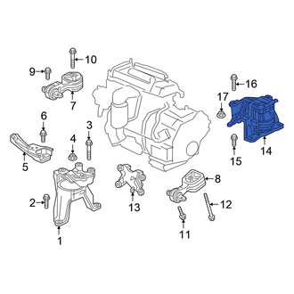 Honda OE - Automatic Transmission Mount