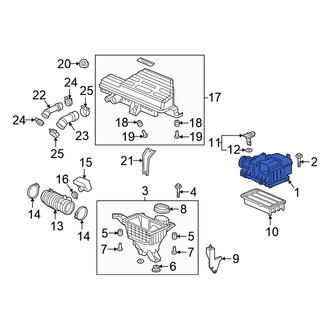 Honda OE - Air Cleaner Cover