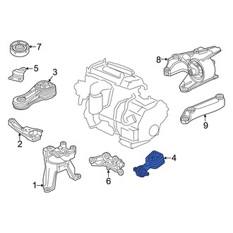 Honda OE - Lower Engine Torque Strut