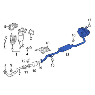 Honda OE - Exhaust Muffler