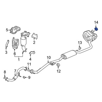Honda OE - Exhaust System Hanger