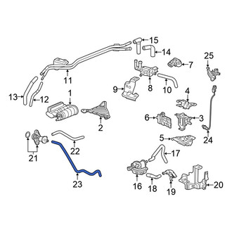 Honda OE - Evaporative Emissions System Lines