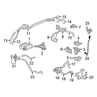 Honda OE - Rear Oxygen Sensor