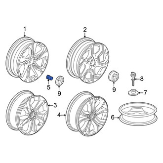 Honda OE - Wheel Lug Nut