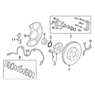 Honda OE - Wheel Bearing Snap Ring