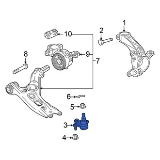 Honda OE - Front Suspension Ball Joint
