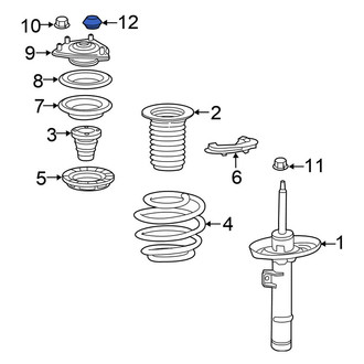 Honda OE - Suspension Strut Mount Cap