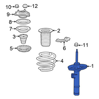 Honda OE - Front Right Suspension Strut
