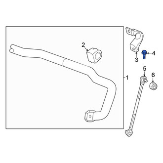 Honda OE - Suspension Stabilizer Bar Bracket Bolt