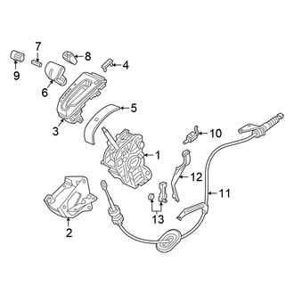 Honda OE - Instrument Panel Components (Shifter & Components), (EX / EX-L / LX / Touring)