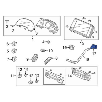 Honda OE - Cabin Air Temperature Sensor