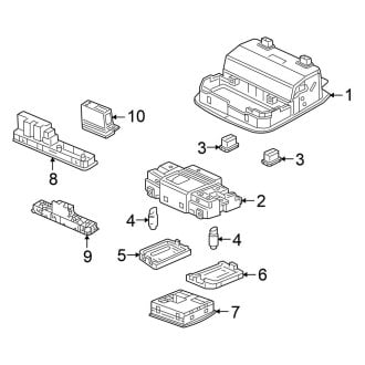 2022 Honda CR-V Center Consoles & Parts — CARiD.com