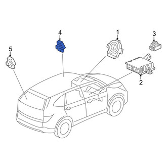 Honda OE - Rear Air Bag Impact Sensor