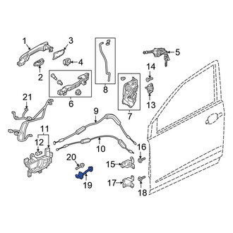Honda OE - Front Door Check