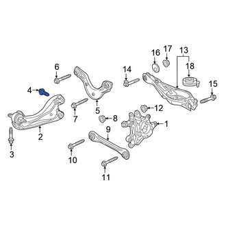 Honda OE - Rear Suspension Trailing Arm Bolt