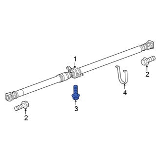 Honda OE - Drive Shaft Bolt