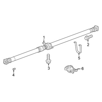 Honda OE - Rear Suspension - Drive Shaft (Hybrid EX / Hybrid EX-L / Hybrid LX / Hybrid Touring)
