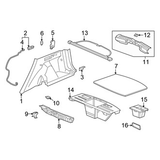 Honda OE - Rear Body & Floor - Interior Trim