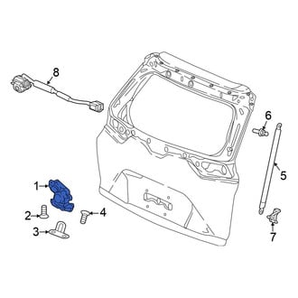 Honda OE - Rear Liftgate Latch