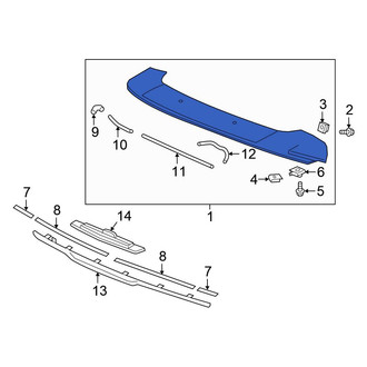 Honda OE - Rear Spoiler