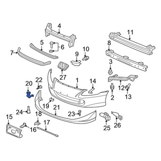 Honda OE - Front Tow Eye Cap