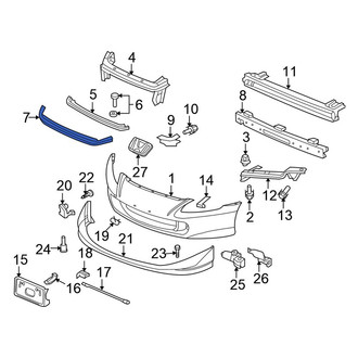 Honda OE - Front Bumper Seal