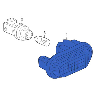 Honda OE - Front Right Turn Signal Light Assembly