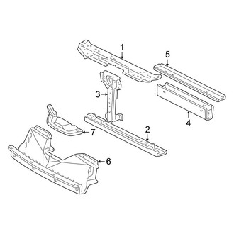 Honda OE - Radiator Support