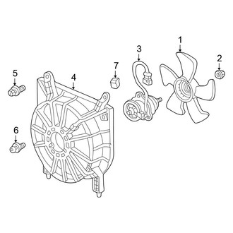 Honda OE - Cooling Fan