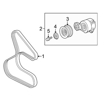 Honda OE - Cooling - Belts & Pulleys