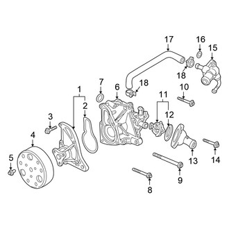 Honda OE - Cooling - Water Pump