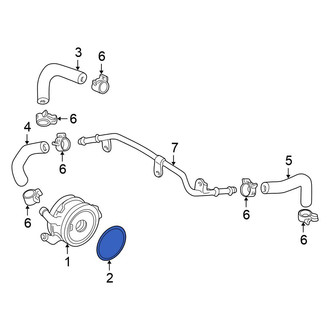 Honda OE - Engine Oil Cooler O-Ring
