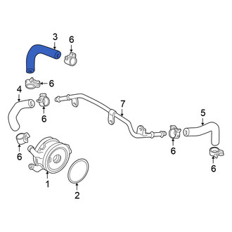 Honda OE - Engine Oil Cooler Line