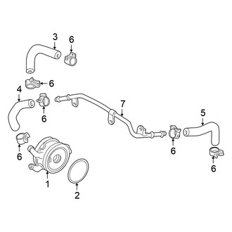 Honda OE - Cooling - Engine Oil Cooler