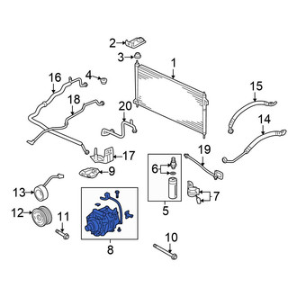 Honda OE - A/C Compressor