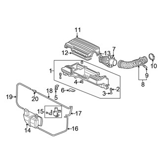 Honda OE - Engine - Air Intake