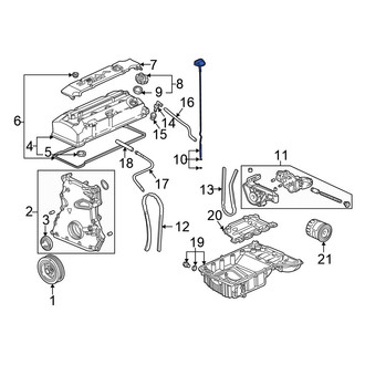 Honda OE - Engine Oil Dipstick
