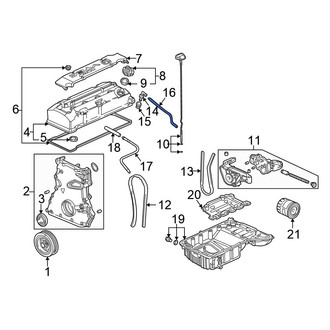 Honda OE - PCV Valve Hose